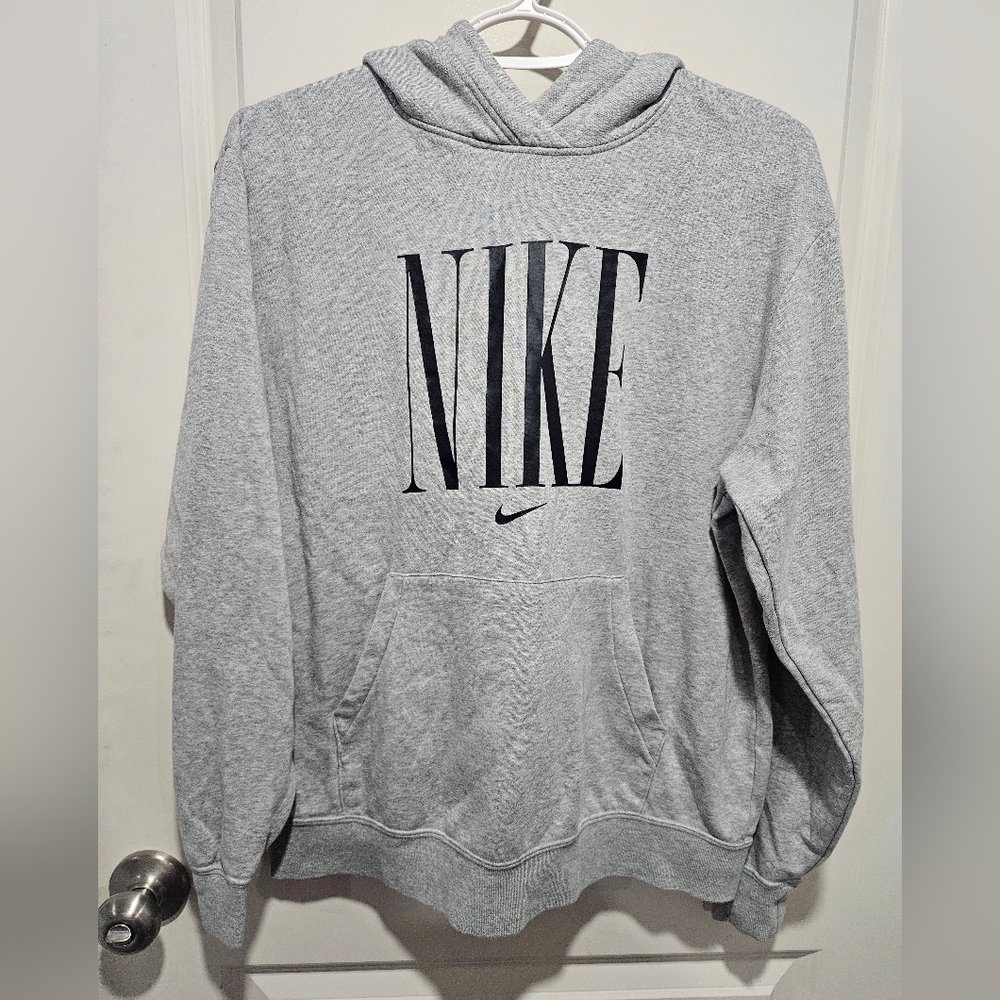 Nike men's grey hoodie